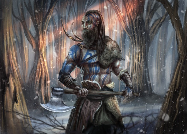 Barbarian Playmat