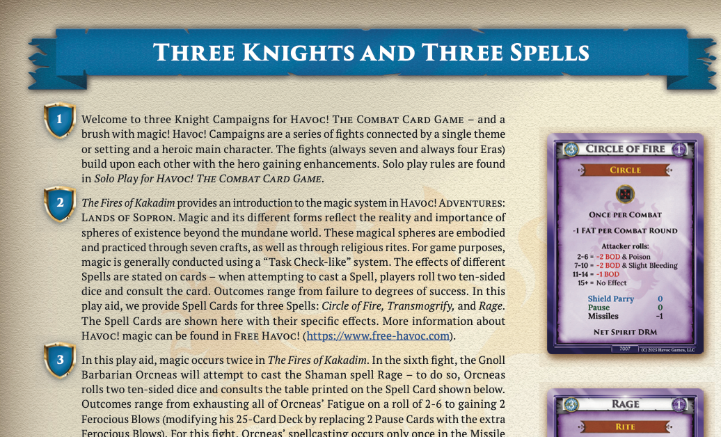 Knights Before Christmas - Free digital PDF